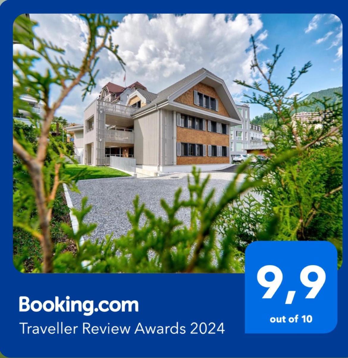 Boutique Guesthouse Villa Pescheria B&B Weggis Eksteriør billede